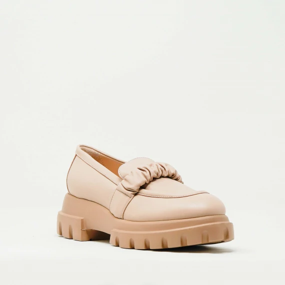 mocassino pelle nude
