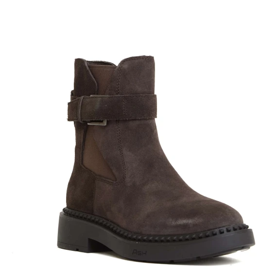 beatles camoscio marrone elastici