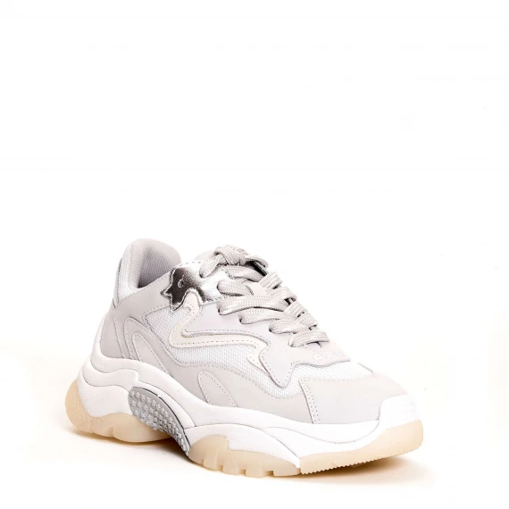 sneakers Addict bianca e argento
