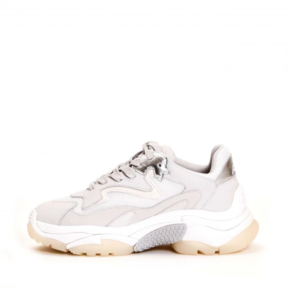 sneakers Addict bianca e argento