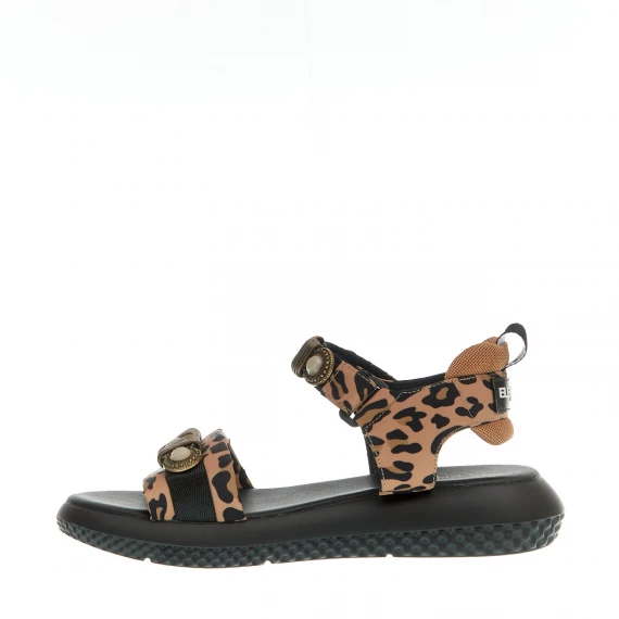 sandalo sportivo anatomico leopardo