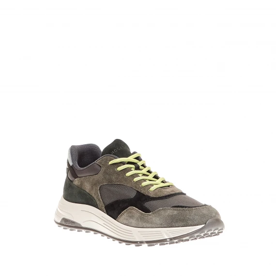 sneakers Hyperlight in camoscio verde
