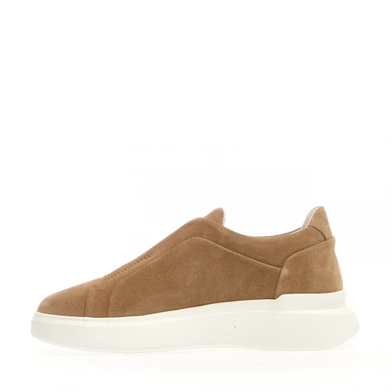 slipon rebel camoscio beige