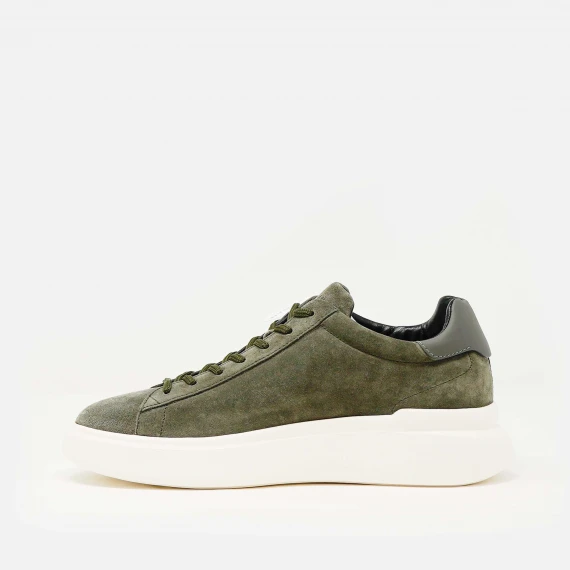 sneakers H580 Rebel in camoscio foresta