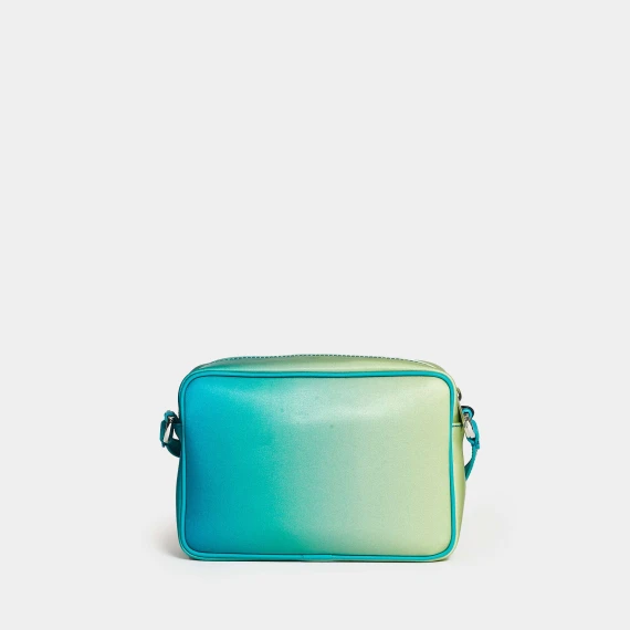 camera bag degradè verde