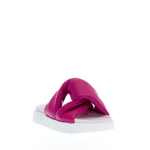 ciabatta nodo pelle fuxia