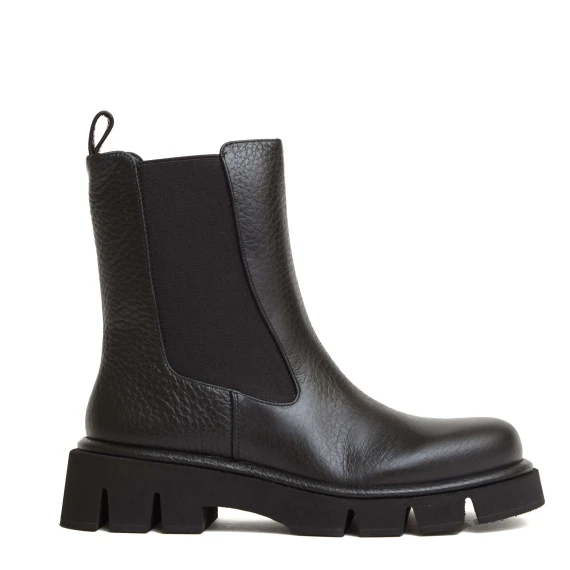 beatles pelle martellata nera