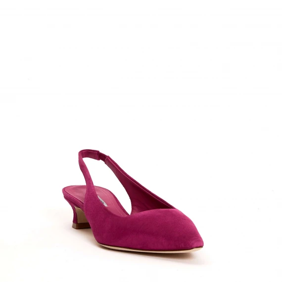 slingback t.40 mm camosico fuxia