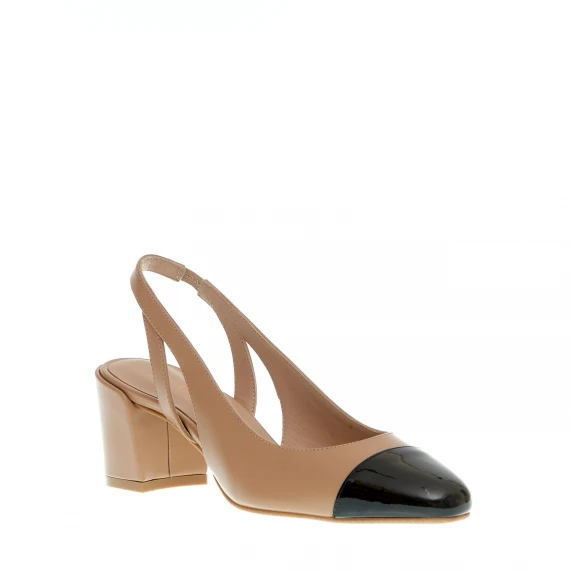 slingback beige e nera