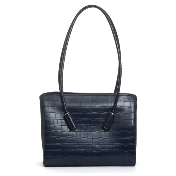 borsa in cocco blu