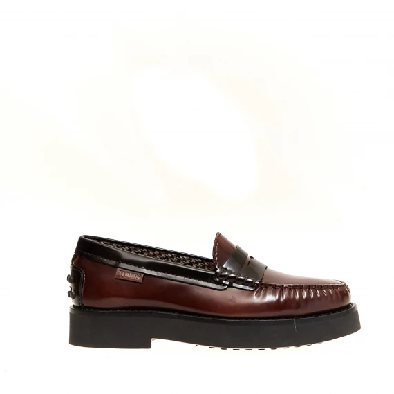 mocassino extralight spazzolato cuoio