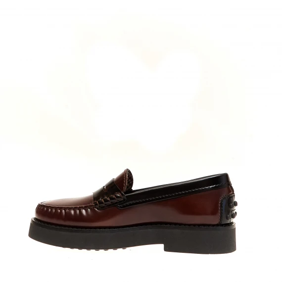 mocassino extralight spazzolato cuoio
