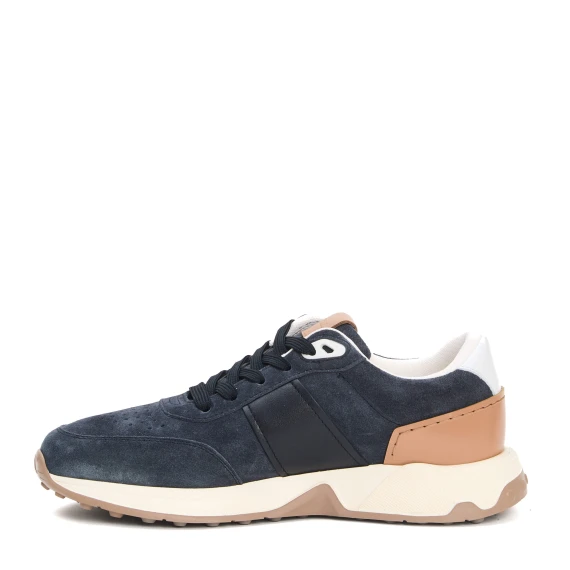 running camoscio blu spoiler cuoio