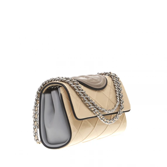 small convertible shoulder bag vaniglia