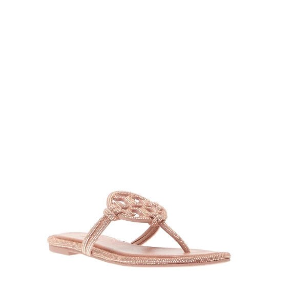 infradito Miller rosa con strass