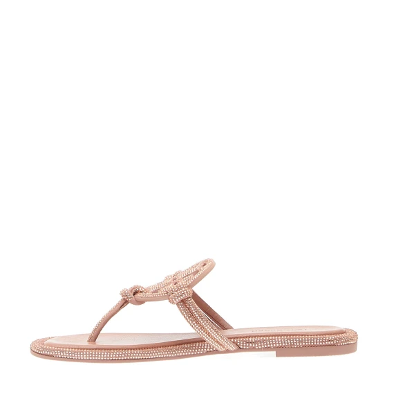 infradito Miller rosa con strass