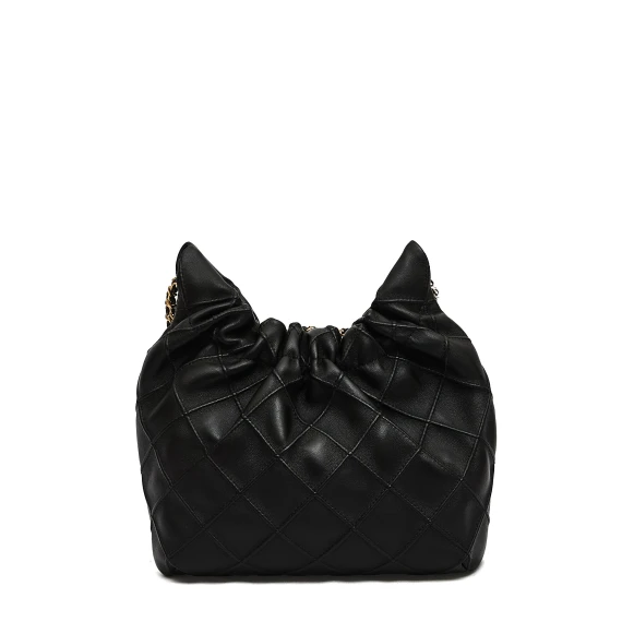 mini Hobo pelle nera