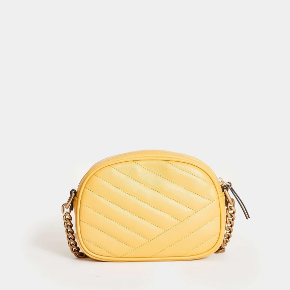 small camera bag giallo